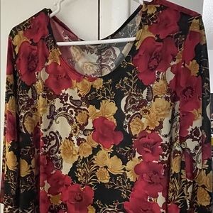 Floral woman blouse
